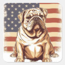 Search for american bulldog stickers 4th of july