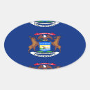 Search for michigan shape stickers State