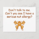 Search for allergies postcards Funny