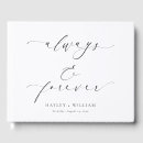 Search for visitor guest books Black and white