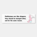 Search for politicians bumper stickers United states