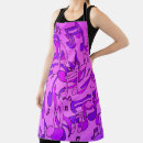 Search for music notes aprons Purple