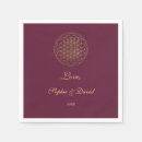 Search for celebration of life napkins Gold