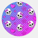 Search for skull pattern stickers Gothic