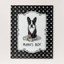 Search for cute boston terrier puzzles Funny