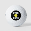 Search for funny golf balls Black