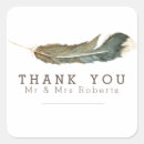 Search for feathers wedding stickers Natural