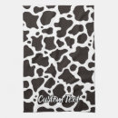 Search for cow print tea towels Pattern