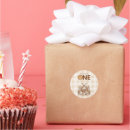 Search for one birthday stickers Typography