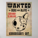 Search for schrodinger cat posters Nerd
