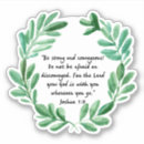 Search for joshua 1 9 stickers Scripture