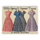 Search for vintage calendars 1950s