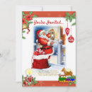 Search for vintage santa claus invitations Kids