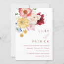 Search for rainbow flower invitations Watercolor