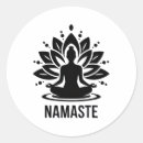 Search for yoga lover stickers Wellness