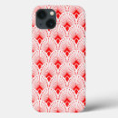 Search for art deco pattern iphone cases Red