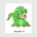Search for cartoon crocodile stickers Green