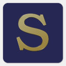Search for bronze monogram stickers Metallic