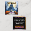 Search for spooky business cards Castle