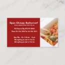 Search for chinese business cards Restaurant
