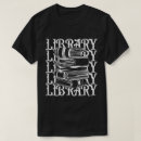 Search for library tshirts Typography