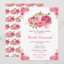 Search for pink pumpkin baby shower invitations Gender neutral