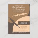 Search for body sculpting business cards Modern