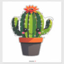Search for cactus cartoon stickers Nature