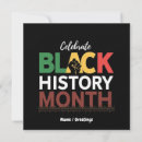Search for black history invitations Celebrate