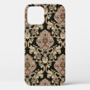 Search for abstract damask iphone cases Brown