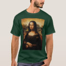 Search for leonardo davinci tshirts Mona lisa