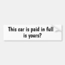 Search for full bumper stickers Car
