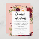 Search for cancelled wedding announcement cards Floral