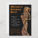 Search for wine halloween invitations Skeleton