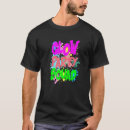 Search for glow party squad tshirts Colourful