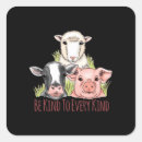 Search for be kind to animals stickers Cow