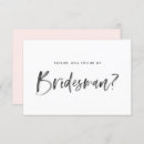 Search for will you be my bridesman Typography