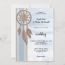Search for dreamcatcher wedding invitations Feathers