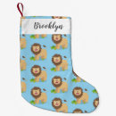 Search for cute lion christmas stockings Cartoon