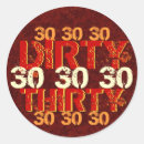 Search for dirty thirty stickers 30th