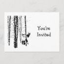 Search for animal wedding invitations Forest