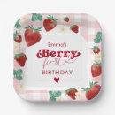Search for girl first birthday paper plates For her
