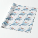Search for blue whale wrapping paper Nautical
