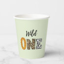 Search for wild one paper cups 1st birthday party