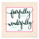Search for fearfully and wonderfully made posters Floral
