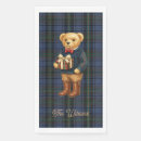 Search for teddy bear napkins Blue