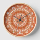 Search for ochre clocks Orange