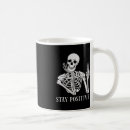 Search for skeleton drinking mugs Never