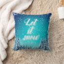 Search for let it snow cushions Glitter