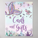 Search for mermaid baby shower posters Whimsical